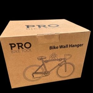 Bike Pro Tool Wall Hanger - Black/Red - BWH-01B - New in Box
